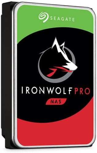 محرك الأقراص الصلبة Seagate IronWolf Pro ST4000NE001 4 تيرابايت - داخلي 3.5 بوصة - SATA ( SATA / 600 )