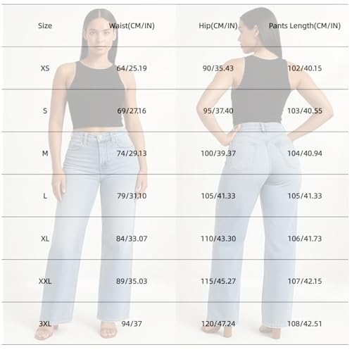 Valvari Mid, Low Rise Stretch Jeans for Women, Sweatpant Jeans with Tummy Control, Baggy Straight Leg Design, Comfort Fit2