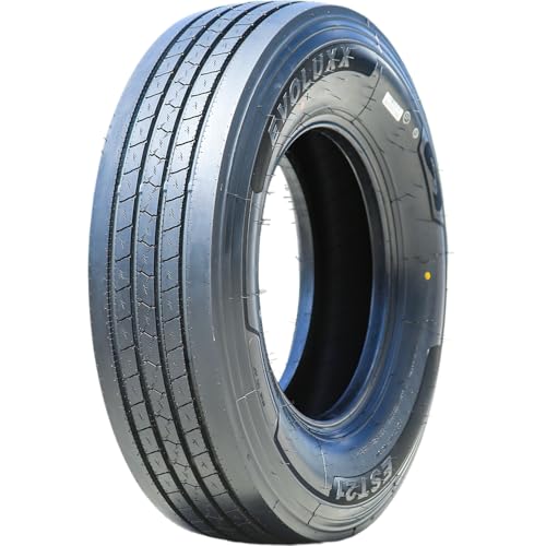 Evoluxx EST21 Radial Tire-ST205/75R15 205/75/15 205/75-15 115/110N Load Range G LRG 14-Ply BSW Black Side Wall