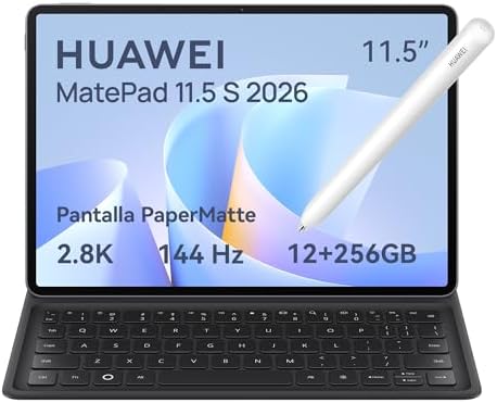 HUAWEI MatePad 11.5 S Tablet 12GB+256GB Pantalla PaperMatte 2.8 K...