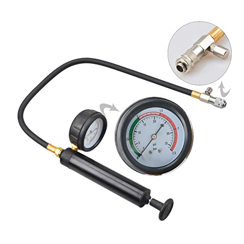 Kit de comprobador de presión de radiador 18 PCS para sistema de refrigeración de vehículos 6