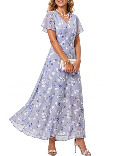Robe en mousseline légère de soie à volants pour sublimer votre silhouette