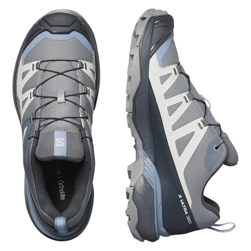 Salomon X Ultra 360 Womens Shoes Size 9, Color: Sharkskin/Grisaille/Stonewash-Grey2