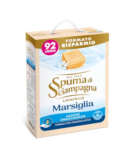 Spuma di Sciampagna - Detersivo Polvere Marsiglia 4140g 92 Lavaggi
