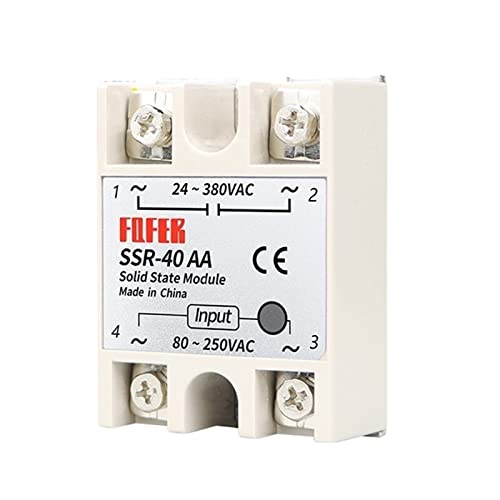 Relais SSR 25A monophasé CA à commutation silencieuse et durable - 3