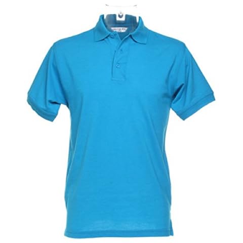 Kustom Kit Men's Klassic Superwash Polo in Turquoise Cover