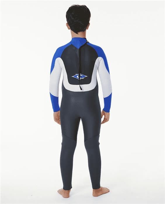 RIP CURL Junior Omega 5/3mm Back Zip Wetsuit 13NBFS - Blue