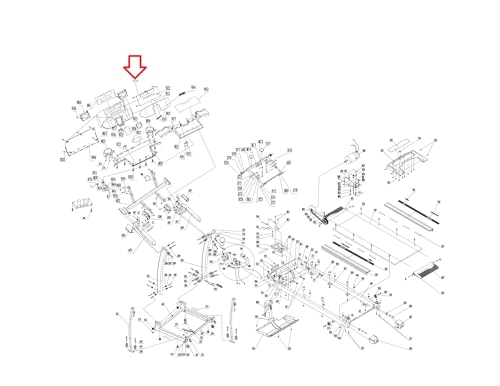 Image of Display Console Electronic Circuit Board 1000092359 Works with HZ Fitness T1201 Treadmill