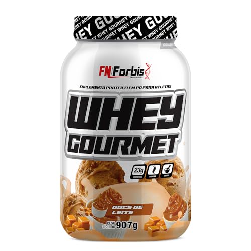 Whey Protein Gourmet 907g Pote - FN Forbis Nutrition (Doce de Lei...