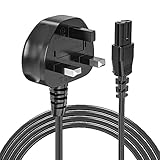 Amplia gama de usos: LED LCD Smart TV Monitor Samsung, LG Sharp; Pixma, HP Brother Lexmark, PS2, PS3 Slim, PS4; Dell Sony Asus Gateway Toshiba Laptop, impresora, escáner, consola de juegos, sistema de entretenimiento, altavoz multihabitación, sistema de música, barra de sonido, teclado de acción, piano digital, estación de carga inalámbrica, estación base Wi-Fi, cargador de ordenador portátil, batería de cámara. Cargador y otros dispositivos. Requiere cable de CA de 2 clavijas.