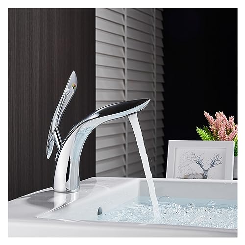 Robinet de lavabo léger de luxe pour rénovation de salle de bain