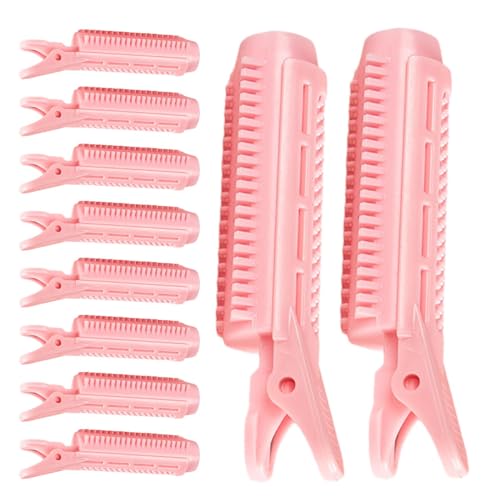 Pinzas de volumen para el cabello, 10 pinzas para la raíz del pelo para dar volumen, voluminosos clips de rodillo, clips de volumen para el cabello, clips voluminosos para la raíz del cabello
