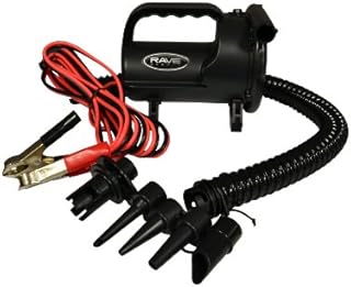 RAVE Sports 12V High Pressure Inflator/Deflator , Black, 5.75