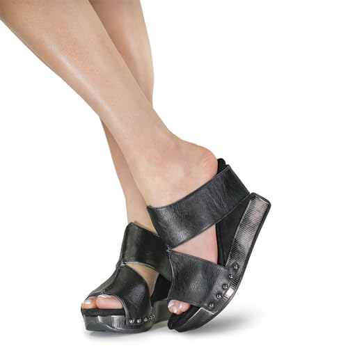 Modzori Virginia High Wedge Reversible Sandal3