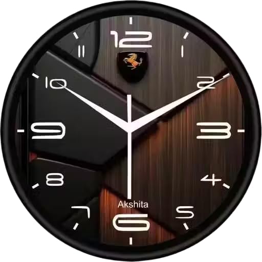 Modern Wall Clock for Living Room | Silent Non-Ticking Analog Clock | Stylish Home Decor Clock for Bedroom| Battery Operated Decorative Wall Clock CRY_Wallclock_1128-image-11