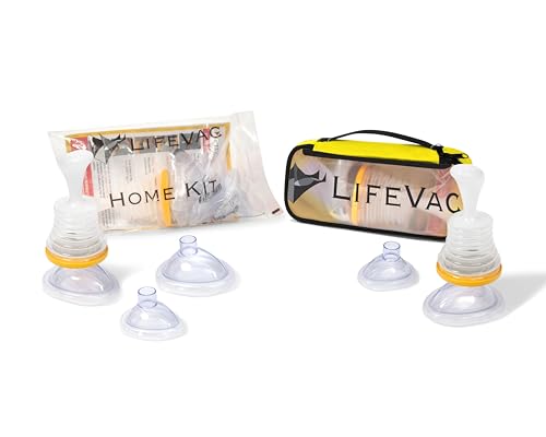 Image of LifeVac Home and Travel Combo Kits - Choking Rescue Device, Portable Suction Rescue Device First Aid Kit for Kids & Adults, Portable Airway Suction Device | Anti Choking Device for Children & Adults