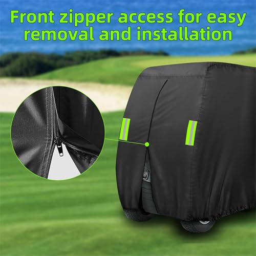 Housse de protection pour golfette bâche de garage pour transport de passagers - 3