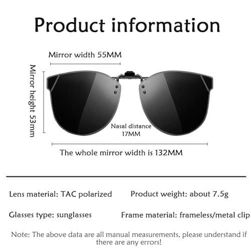 Polarized Clip On Sunglasses, Cat Eye Clip On Sunglasses, Clip on Sunglasses2