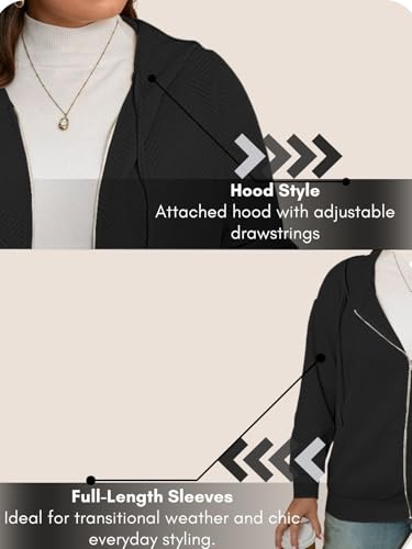Image of GRECIILOOKS Hoodies for Women | Stylish Cotton Hoodie's | Oversized Zipper Hoodie for Women | Summer /Winter Wear