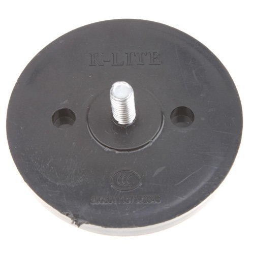 MC^MP Red Round Reflector For Motorcycle ATV Scooter Dirt Bike Go Kart Moped 4 Wheeler