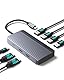 Anker 7-in-1 USB-C Hub, Dual Display USB-C Docking Station, Dual HDMI Display, 100W Stromzufuhr, 10Gbit/s Datenübertragungen, USB-Anschlüsse für MacBook Air/Pro, Dell XPS, iPad Pro und mehr