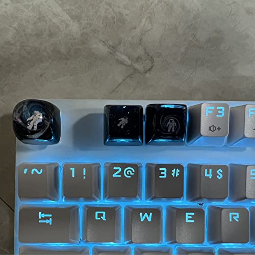 Image of Custom Keycap Astronaut Keycap for MX Mechanical Keyboard Unique Gifts for Frien - 2