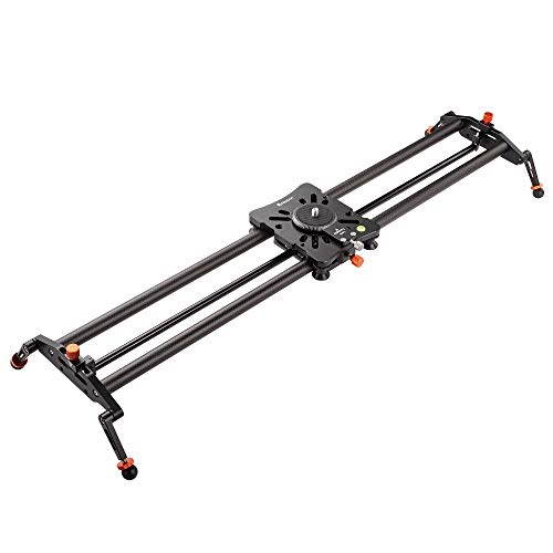One-Day Sale: Up to 40% Off ANNSM 31.5 inch/80CM Carbon Fiber Camera Track Slider Rail Rods with Face Tracking Auto Pan Movable for Time-Lapse Shooting and Wider Angle Panorama Video Loading up to 18lbs / 8kgs for DSLR Cameras One-Day Sale: Up to 40% Off ANNSM 31.5 inch/80CM Carbon Fiber Camera Track Slider Rail Rods with Face Tracking Auto Pan Movable for Time-Lapse Shooting and Wider Angle Panorama Video Loading up to 18lbs / 8kgs for DSLR Cameras