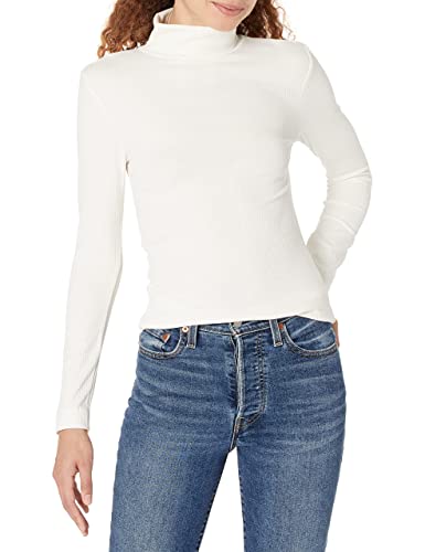 Amazon Essentials Women's Slim-Fit Layering Long Sleeve Knit Rib Turtleneck Top (Available in Plus Size), Pack of 22