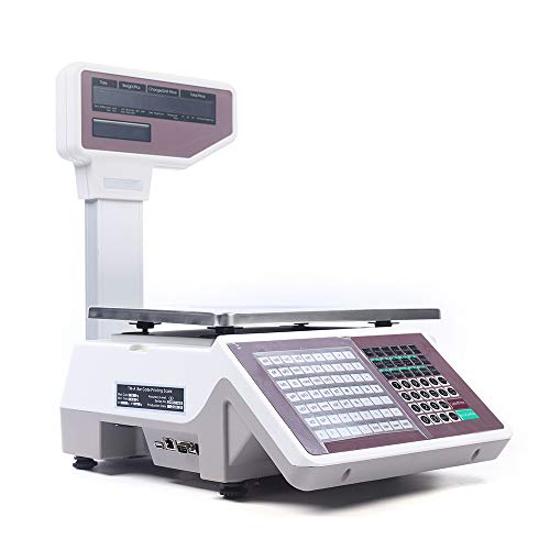 Báscula digital comercial con impresora y app, 66 lbs miniatura 2