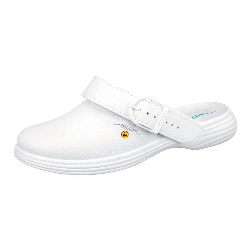 Abeba 37521 ESD-Berufsschuhe the Original plus - Clog weiß ESD - Größe: 38