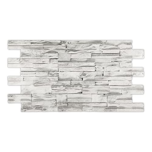 DECORESIN Finta Pietra Moderna Ricostruito in Polistirolo Resinato (Alaska)