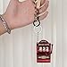 TusaMer Slot Machine Keychain Realistic Mini Slot Machine Keychain 1.43x2.47 Cute Mini Fruit Pendant Creative Key Chain for Friends Family Sporting_Goods..