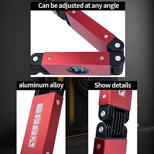 Generic Folding Level Tool 28", Multifunction Foldable Level With Accurate Measurements, Adjustable Magnetic Spirit Levels With 4 Readable Bubbles 45°/90°/180°For Woodworks, Carpenters #TOP5