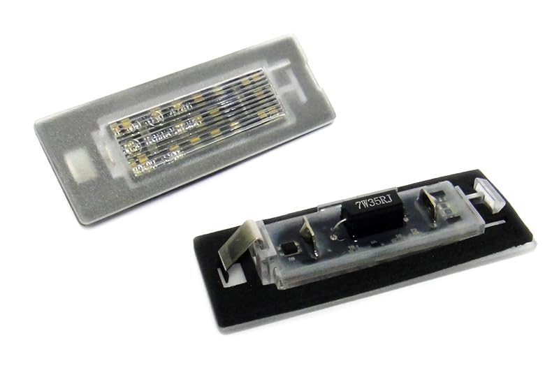 RZG Set di 2 luci per targa LED per 2003-2012 Panda 169 2012-2023 Panda 312/319