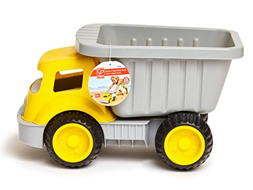 Hape Load & Tote Dump Truck Indoor/Outdoor Beach Sand Toy Toys, Yellow #TOP4