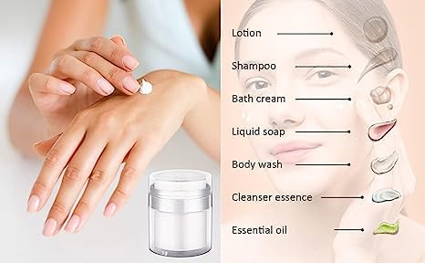 Miniatura 4 de Bomba sin aire Cosmético Tarro 50mL