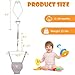 Baby Jumper, Baby Doorway Jumper with Adjustable Strap, Protable Baby Jumpers and Bouncers, Easy to Assemble, Baby Bouncer Jumper with Water Mat