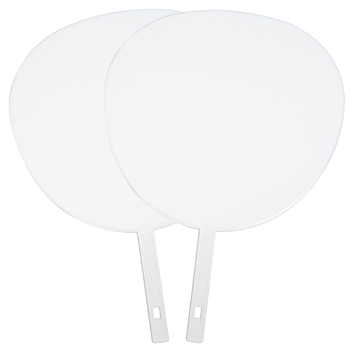 アイドル うちわ ホワイト Amazon.co.jp: カラーうちわ 2本セット 応援うちわ ジャンボうちわ