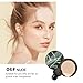 Mushroom Head Air Cushion CC Cream Foundation, Moisturizing Concealer BB Cream Nude Long Lasting Matte CC Cream Makeup Liquid Foundation (1pcs Nude)