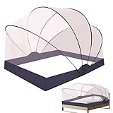 Red antimosquitos para cama - Red antimosquitos para cama, dosel de malla portátil | Mosquitera ligera para la protección contra insectos, dosel plegable para niños, red transparente para la