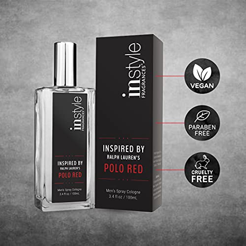 Instyle Fragrances | Eau De Toilette | Cologne For Men | Vegan, Paraben Free, Phthalate Free | Never Tested On Animals | 3.4 Fluid Ounces #TOP3