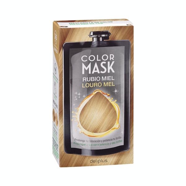 Mascarilla Color Reviva Rubio Miel 60 ml. Con aceite de Chía. Deliplus