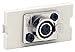 Hubbell IMXLRM1W iSTATION Module with Mini XLR, 1 Unit, White (Pack of 25)