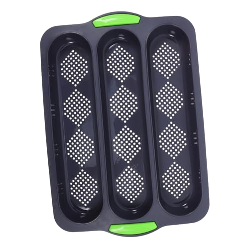 OUNONA Slot Silicone Bread for French Bread Baking Non Stick Bakeware Tray Flexible Easy to Clean for Home Professional Use present for Baking Enthusiasts