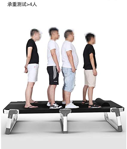 Lit d'appoint portable pliable solide pour couchage d'urgence - 5
