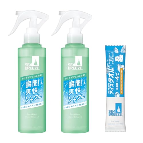 �yAmazon.co.jp����zSeabreeze �y�܂Ƃߔ����z�V�[�u���[�Y SEA BREEZE �f�I&�E�H�[�^�[ �g���K�[ �N���A�{�^�j�J�� 145mL×2+���܂� �~�X�g �f�I�h�����g ������ �u�� ���t���b�V�� �� �X�v���[ �����΍�