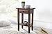 Produktbild DuNord Design Telefontisch Beistelltisch Holz braun Coffee Mahagoni Massiv Holz Tisch Blumentisch