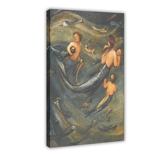 Impression giclée d'art les sirènes Burne-Jones au rendu de qualité musée