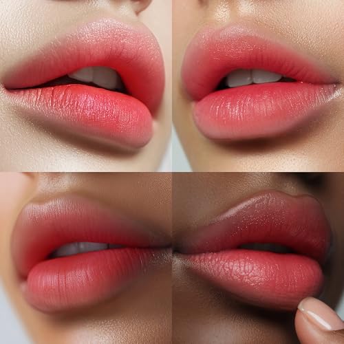 Image of Espoir Couture Lip Tint Fitting Blur #1 Hypey Red | Smudge-Proof Fixing Lip Stain, Soft & Creamy Texture without Flaking, Lightweight and Comfortable Matte Finish, Korean Makeup, Vegan, 0.14 oz