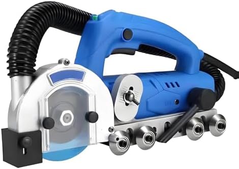 1200W Electric Grout Removal Machine - High-Speed Tile Grout Cleaner with Vacuum, 9000 RPM, Deep Clean for Floor & Wall Tiles, Includes S B (110V, 1.2mm)